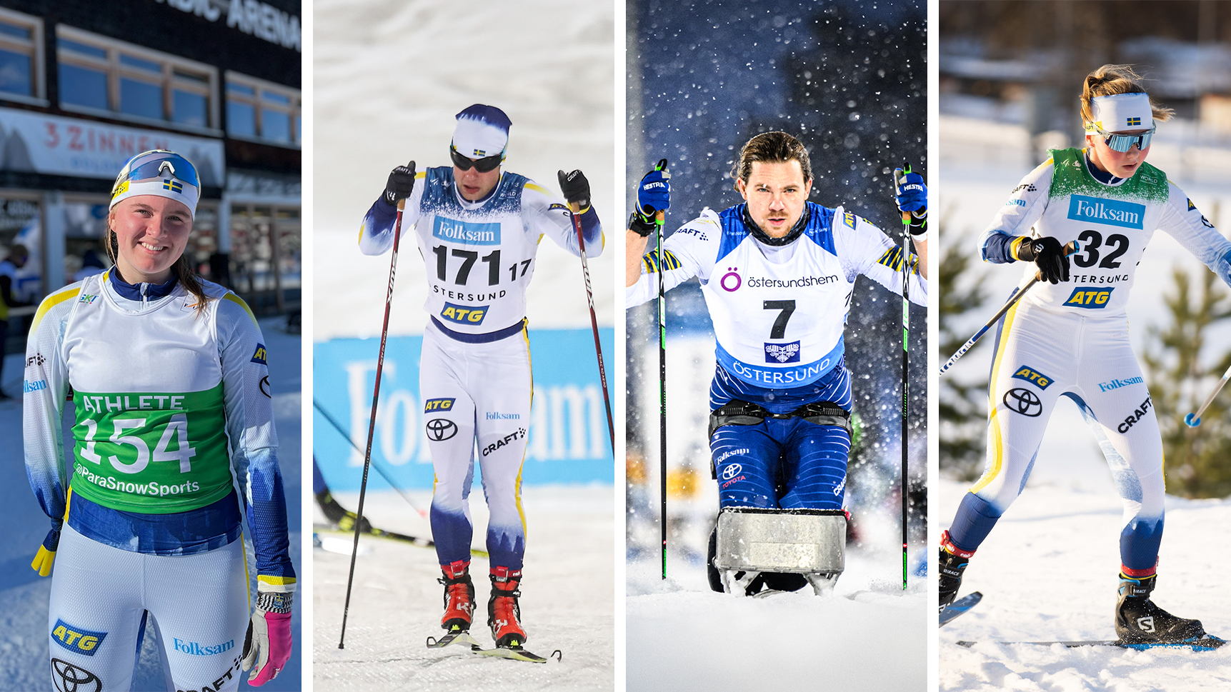 Brons på Para-VM i längdskidor
